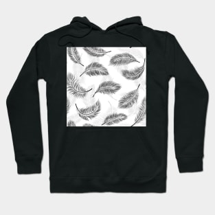 Black feathers Hoodie